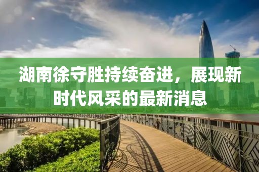 湖南徐守勝持續奮進(jìn)，展現新時(shí)代風(fēng)采的最新消息