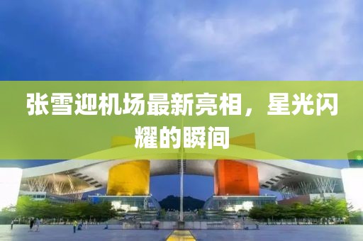 張雪迎機場(chǎng)最新亮相，星光閃耀的瞬間