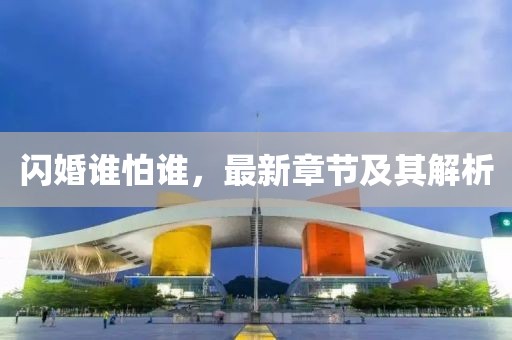 閃婚誰(shuí)怕誰(shuí)，最新章節及其解析