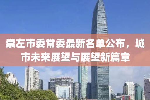 崇左市委常委最新名單公布，城市未來(lái)展望與展望新篇章