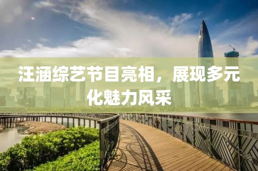 汪涵綜藝節目亮相，展現多元化魅力風(fēng)采