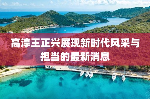 高淳王正興展現新時(shí)代風(fēng)采與擔當的最新消息