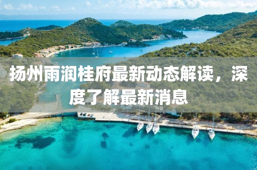 揚州雨潤桂府最新動(dòng)態(tài)解讀，深度了解最新消息