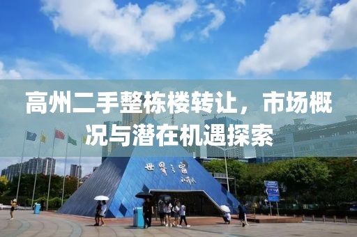 高州二手整棟樓轉讓?zhuān)袌?chǎng)概況與潛在機遇探索