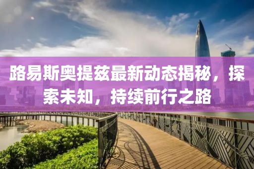 路易斯奧提茲最新動(dòng)態(tài)揭秘，探索未知，持續前行之路