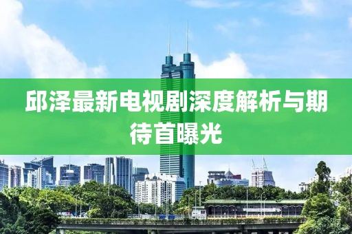 邱澤最新電視劇深度解析與期待首曝光