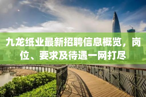 九龍紙業(yè)最新招聘信息概覽，崗位、要求及待遇一網(wǎng)打盡