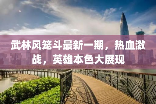 武林風(fēng)籠斗最新一期，熱血激戰，英雄本色大展現