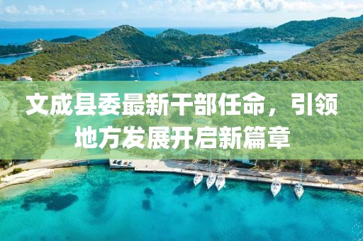文成縣委最新干部任命，引領(lǐng)地方發(fā)展開(kāi)啟新篇章