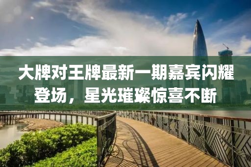 大牌對王牌最新一期嘉賓閃耀登場(chǎng)，星光璀璨驚喜不斷