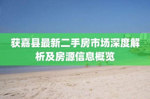 獲嘉縣最新二手房市場(chǎng)深度解析及房源信息概覽