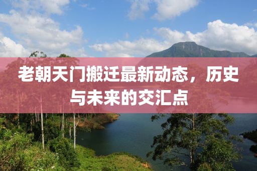老朝天門(mén)搬遷最新動(dòng)態(tài)，歷史與未來(lái)的交匯點(diǎn)