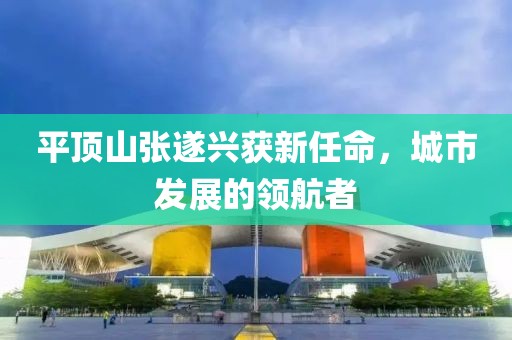 平頂山張遂興獲新任命，城市發(fā)展的領(lǐng)航者