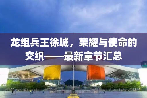 龍組兵王徐城，榮耀與使命的交織——最新章節匯總