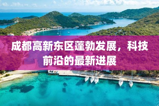 成都高新東區蓬勃發(fā)展，科技前沿的最新進(jìn)展