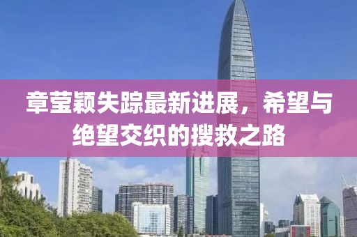 章瑩穎失蹤最新進(jìn)展，希望與絕望交織的搜救之路