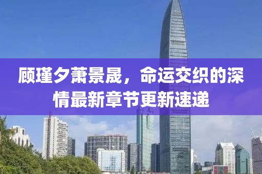 顧瑾夕蕭景晟，命運交織的深情最新章節更新速遞