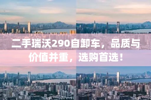 二手瑞沃290自卸車(chē)，品質(zhì)與價(jià)值并重，選購首選！