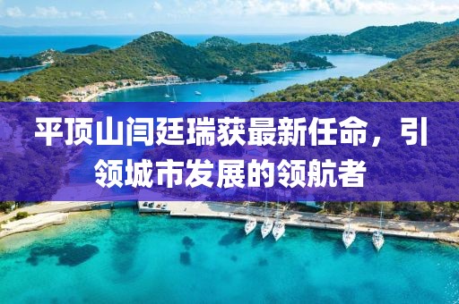 平頂山閆廷瑞獲最新任命，引領(lǐng)城市發(fā)展的領(lǐng)航者