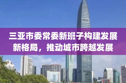 三亞市委常委新班子構建發(fā)展新格局，推動(dòng)城市跨越發(fā)展