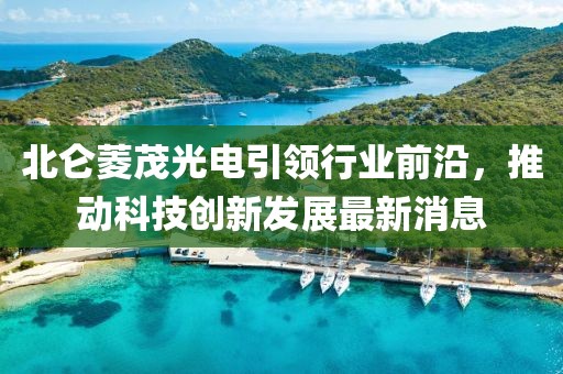 北侖菱茂光電引領(lǐng)行業(yè)前沿，推動(dòng)科技創(chuàng  )新發(fā)展最新消息