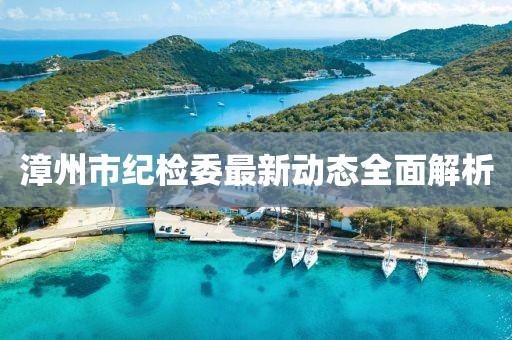 漳州市紀檢委最新動(dòng)態(tài)全面解析