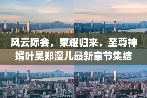 風(fēng)云際會(huì )，榮耀歸來(lái)，至尊神婿葉昊鄭漫兒最新章節集結
