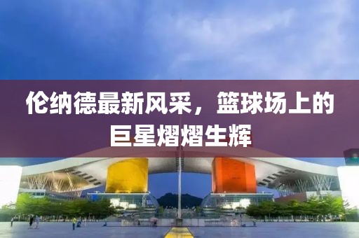 倫納德最新風(fēng)采，籃球場(chǎng)上的巨星熠熠生輝