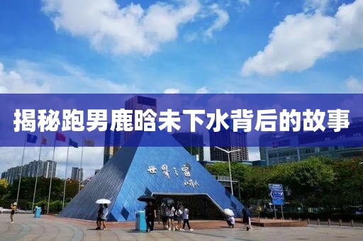 揭秘跑男鹿晗未下水背后的故事
