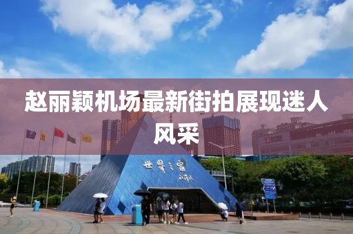 趙麗穎機場(chǎng)最新街拍展現迷人風(fēng)采