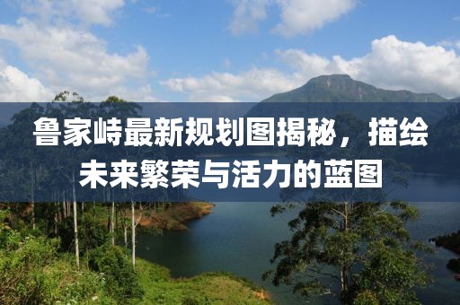 魯家峙最新規劃圖揭秘，描繪未來(lái)繁榮與活力的藍圖