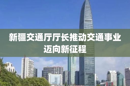 新疆交通廳廳長(cháng)推動(dòng)交通事業(yè)邁向新征程