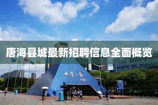 唐?？h城最新招聘信息全面概覽