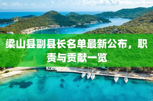 梁山縣副縣長(cháng)名單最新公布，職責與貢獻一覽
