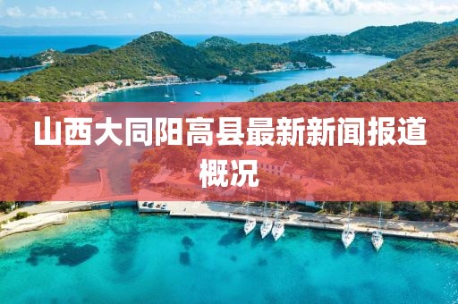 山西大同陽(yáng)高縣最新新聞報道概況