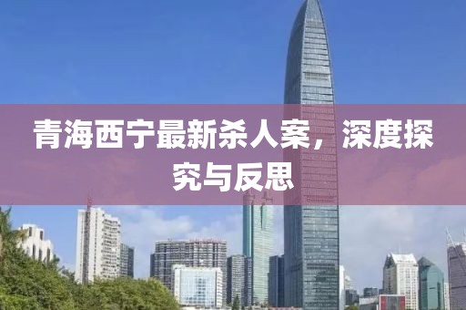 青海西寧最新殺人案，深度探究與反思