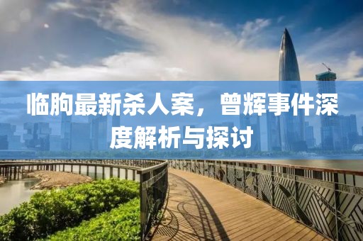 臨朐最新殺人案，曾輝事件深度解析與探討