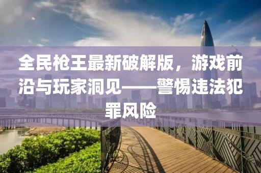 全民槍王最新破解版，游戲前沿與玩家洞見(jiàn)——警惕違法犯罪風(fēng)險