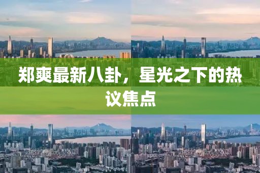 鄭爽最新八卦，星光之下的熱議焦點(diǎn)
