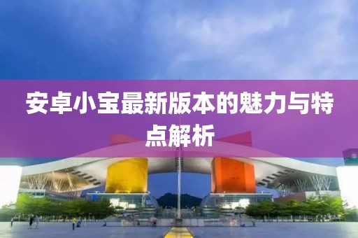 安卓小寶最新版本的魅力與特點(diǎn)解析