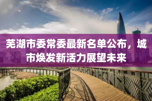 蕪湖市委常委最新名單公布，城市煥發(fā)新活力展望未來(lái)