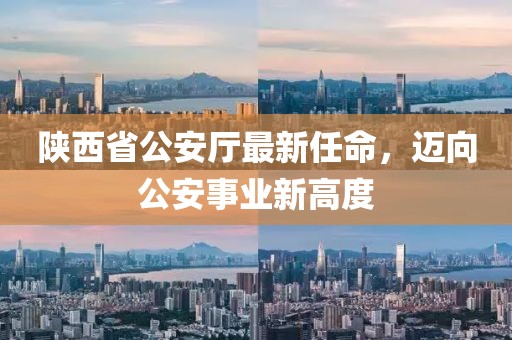 陜西省公安廳最新任命，邁向公安事業(yè)新高度