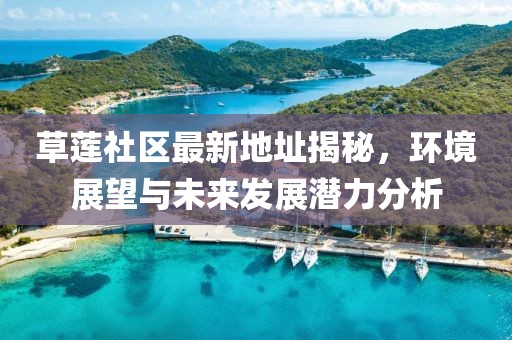 草蓮社區最新地址揭秘，環(huán)境展望與未來(lái)發(fā)展潛力分析
