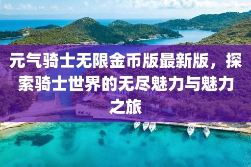 元氣騎士無(wú)限金幣版最新版，探索騎士世界的無(wú)盡魅力與魅力之旅